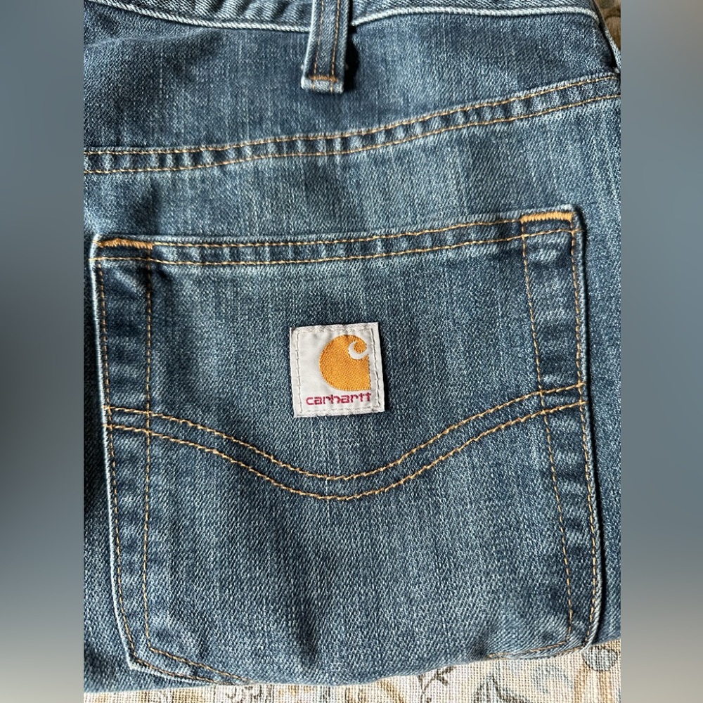 Carhartt Classic Blue Denim Pants